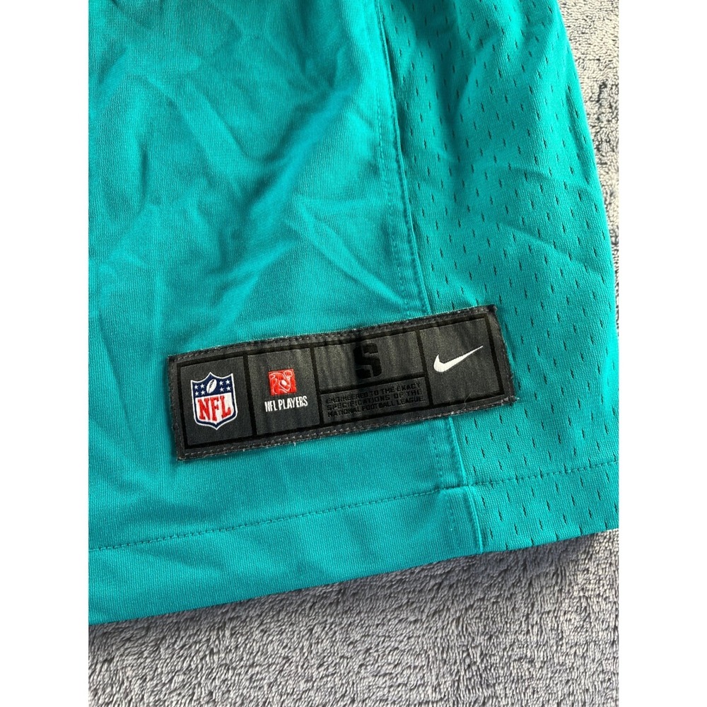 Nike Football Jersey Mens Small Aqua Miami Dolphins Jarvis Landry 14 NFL Game - Picture 9 of 11
